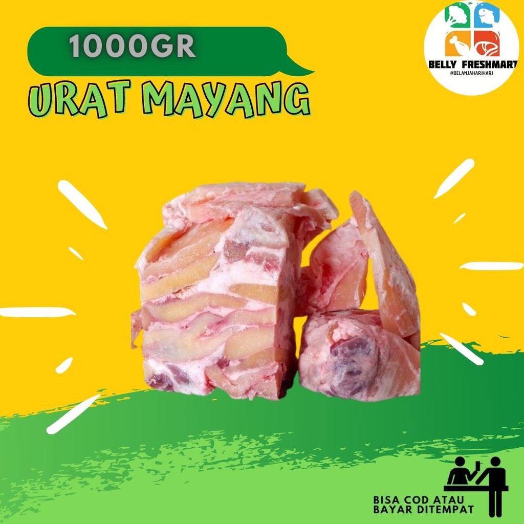

Urat Mayang 1 KG Bahan Masakan Daging Segar Untuk Bakso Urat