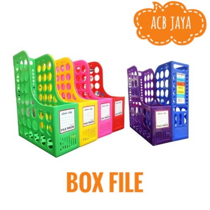 

Box File Plastik / Multibox / Kotak Penyimpanan Buku