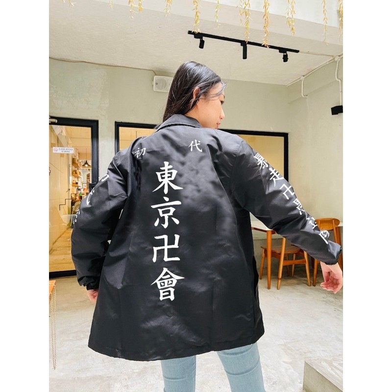 Jaket Coach Tokyo Revengers Tokyo Manji Shopee Indonesia