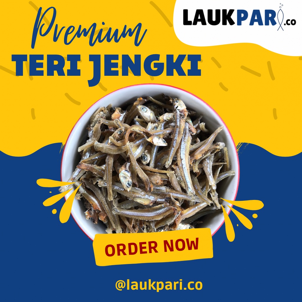 

Ikan Teri Jengki Berkualitas Premium 1 KG Murah