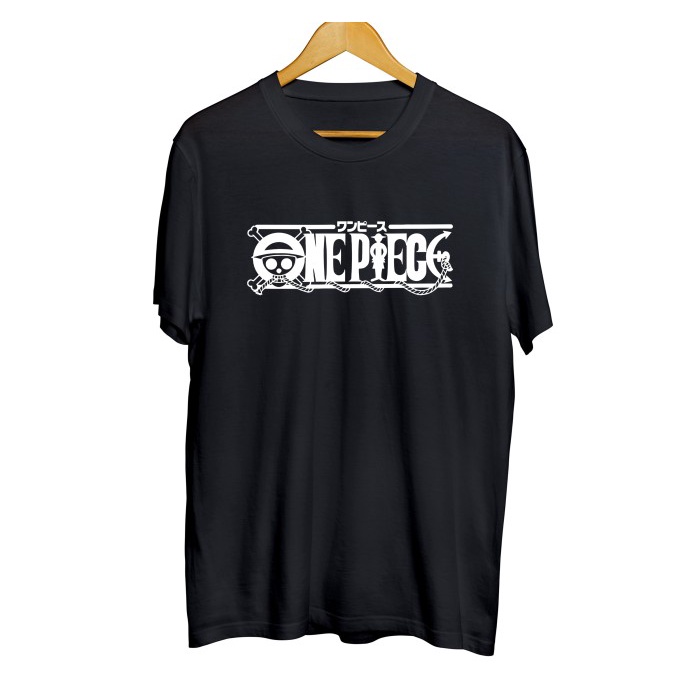 kaos-baju distro anime STRAWHAT / MUGIWARA PIRATES LOGO one piece