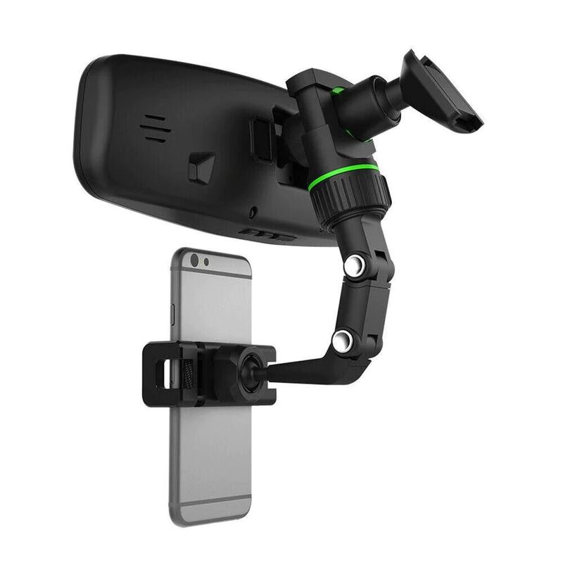 Phone Holder HP Jepit Spion Tengah Mobil Bracket GPS 360° Adjustable