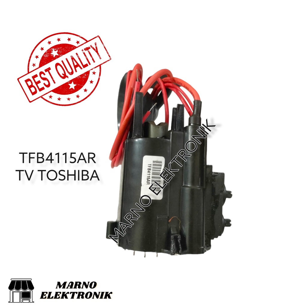 PLAYBACK TV TOSHIBA TFB4115AR FLYBACK FBT PENGGANTI TFB4132 ORIGINAL ASLI