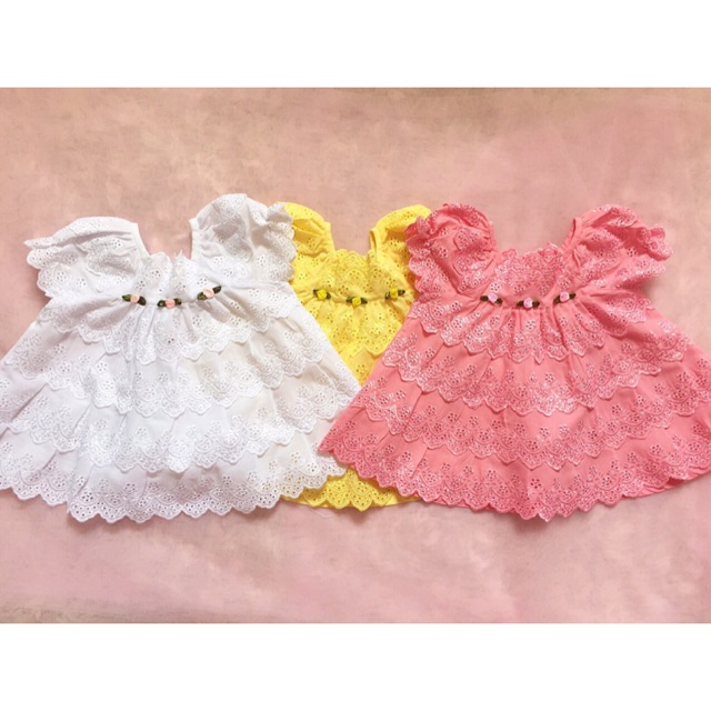 NewBorn Baby Dress (termasuk celana) / Baju Bayi / Dress Bayi Baru Lahir 0 - 3 bulan