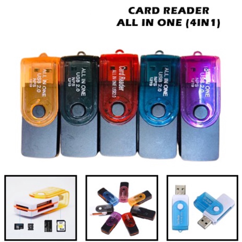 Trend-Universal Card Reader 4 Slot Rotasi