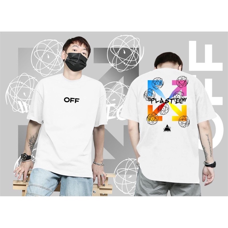KAOS OFF WHITE BAJU T SHIRT PRIA WANITA COWOK CEWEK DISTRO OFF WHITE T SHIRT BAJU ORIGINAL PREMIUM