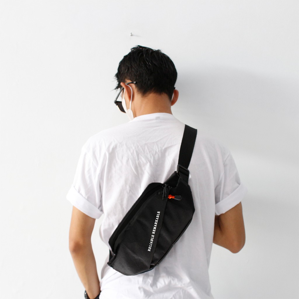 Waistbag Soulgate R2 Exer Dua Muka Bisa Bolak-Balik - Waist Bag Soulgate Bolak-Balik