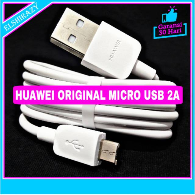 Kabel Data Huawei Y7 Pro Y9 Honor 8x Max Nova 3i Enjoy 9 Plus ORIGINAL 100% Fast Charging Micro USB