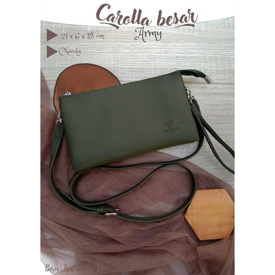 TAS CAROLLA BESAR BIRU TSABITA