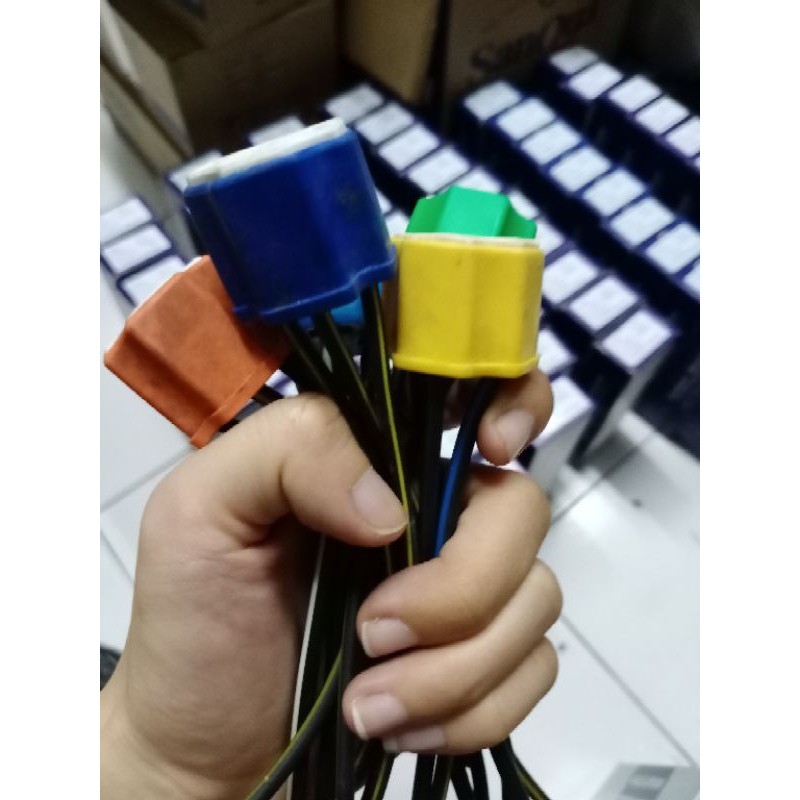 SOCKET LAMPU SEAL BEAM WARNA RANDOM