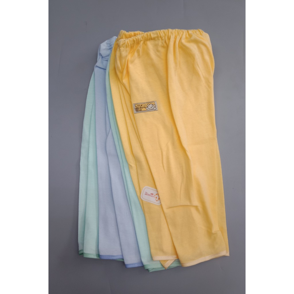 3pc-Celana Panjang Bis Baby Mocha Warna tebal usia newborn