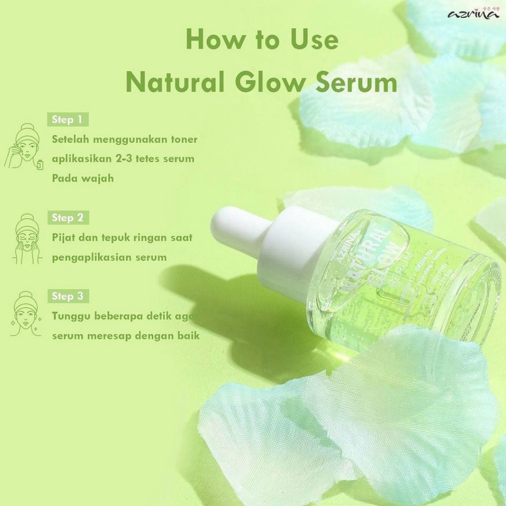 [ FREE GIFT ] Azrina Natural Glow Serum 20ml