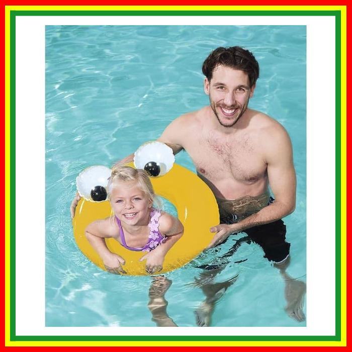 Pelampung Anak Ban Bulat Big Eyes Bestway 36114 Kuning