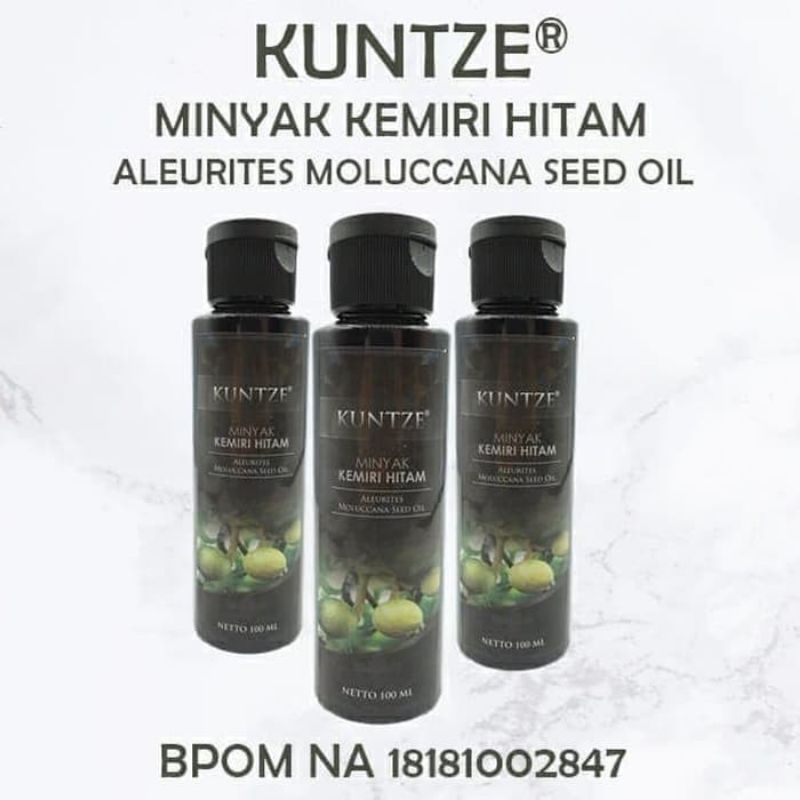 KUNTZE MINYAK KEMIRI HITAM