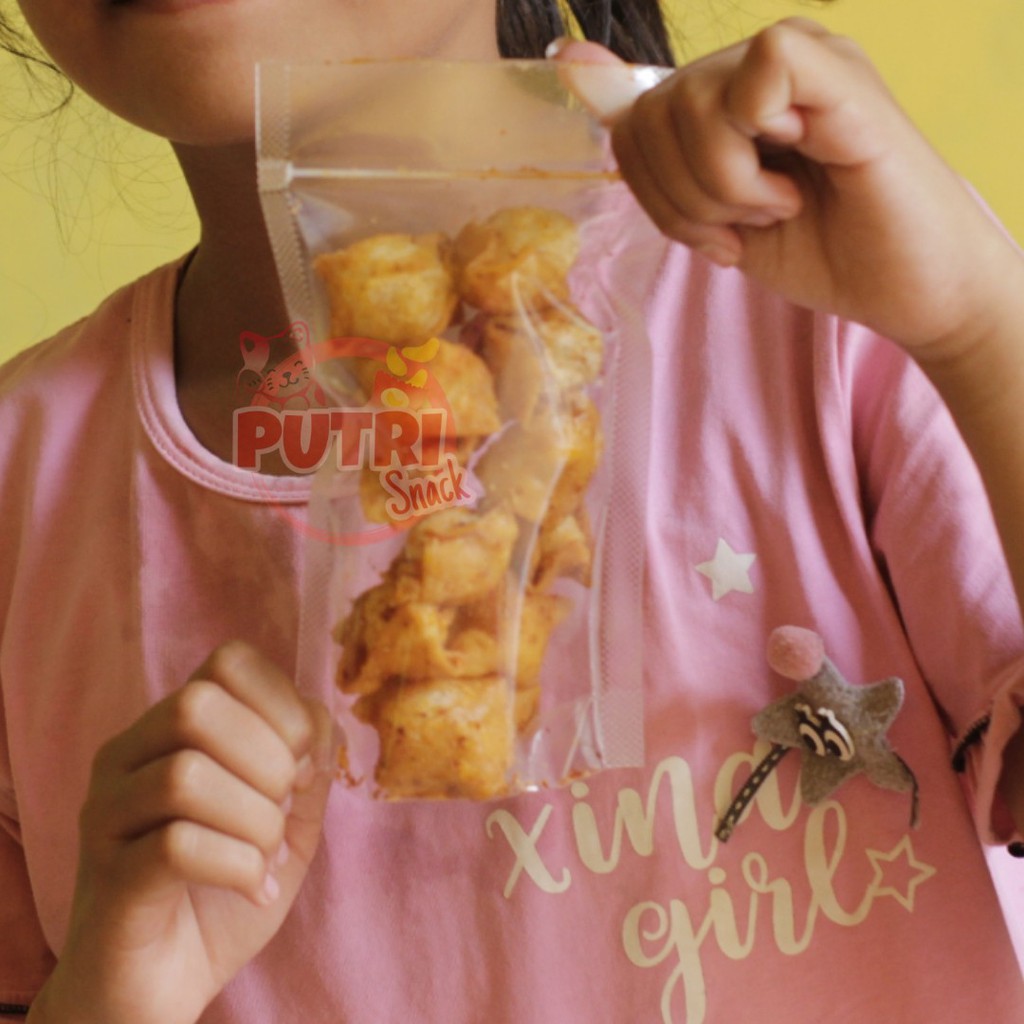 Seblak Kering Siomay Mini Bustik 50gr Kemasan Standing Pouch