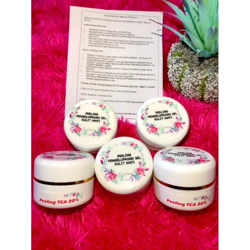 Peeling pengelupas sel kulit mati 20%