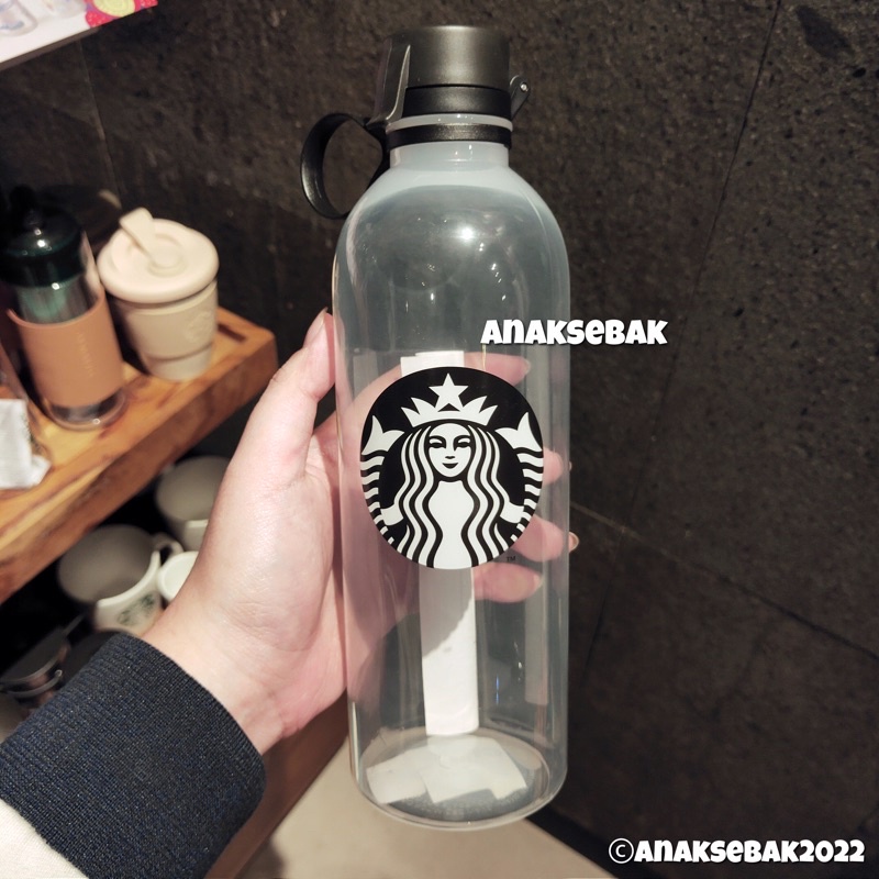 Starbucks Reusable Water Bottle 24oz Black is Back 2022 Edition
