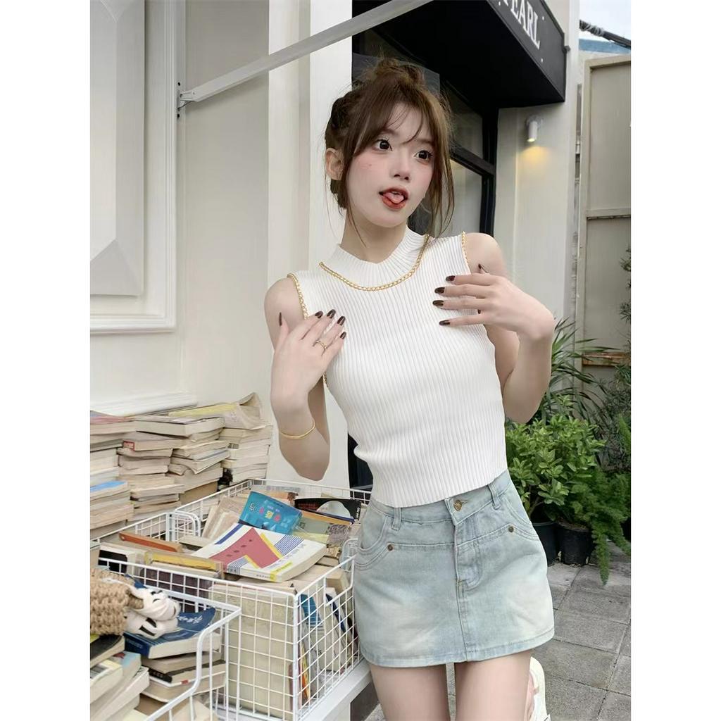 Reva TankTop Knit - Atasan Wanita Rajut Import TM - (95118)