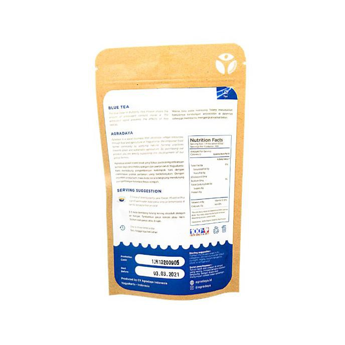 

AGRADAYA - BLUE TEA 10GR - TEH BUNGA TELANG - TEH HERBAL