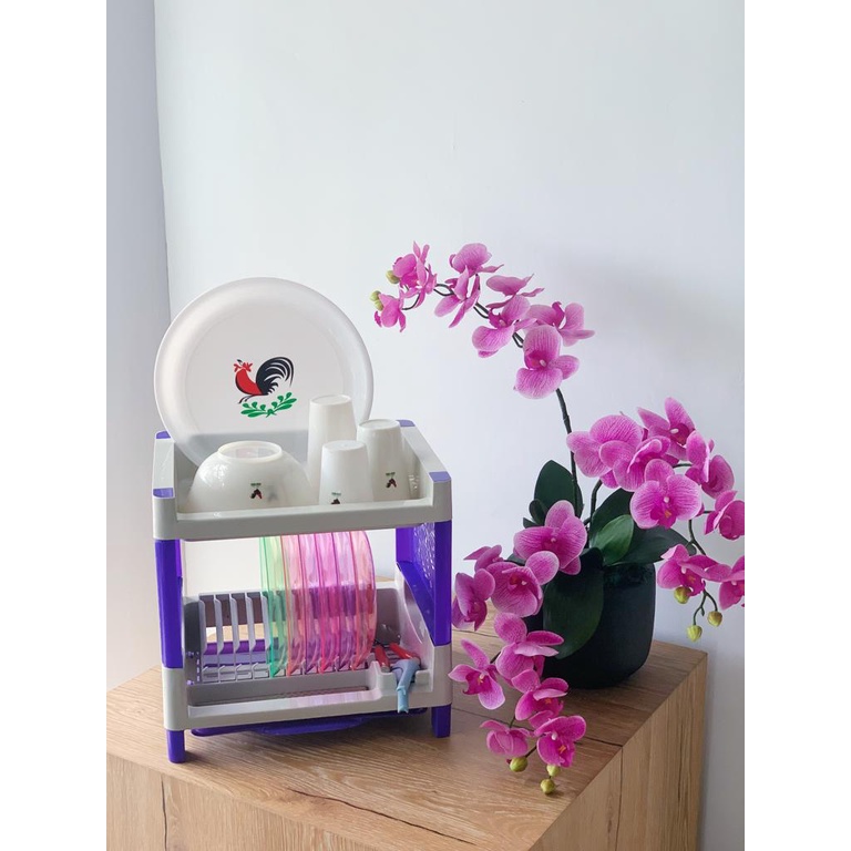 RAK PIRING PLASTIK LENGKAP TIRISAN