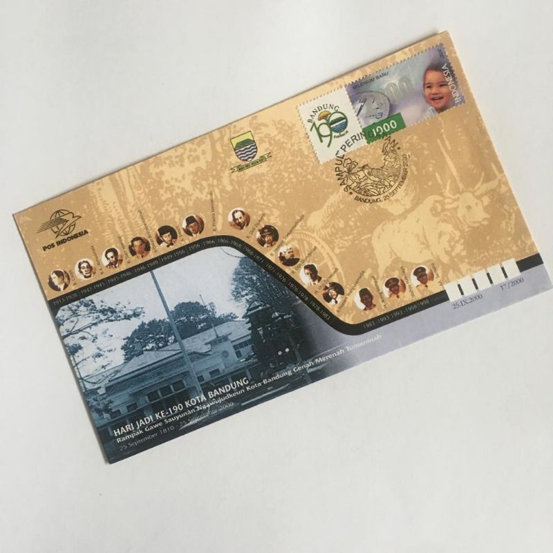 

Sampul Peringatan Hari Jadi Ke - 190 Kota Bandung Tahun 2000