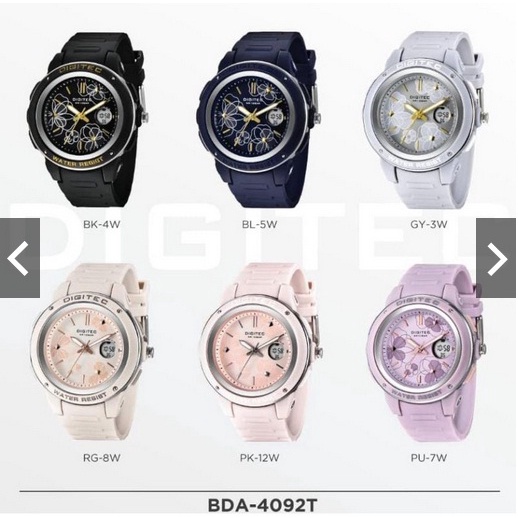 Digitec BDA 4092T Jam Tangan Wanita garansi 6 Bulan Original
