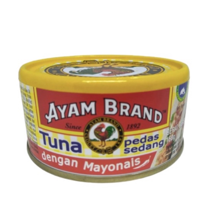 

Ayam Brand Tuna Mayonaise Mild 160Gr