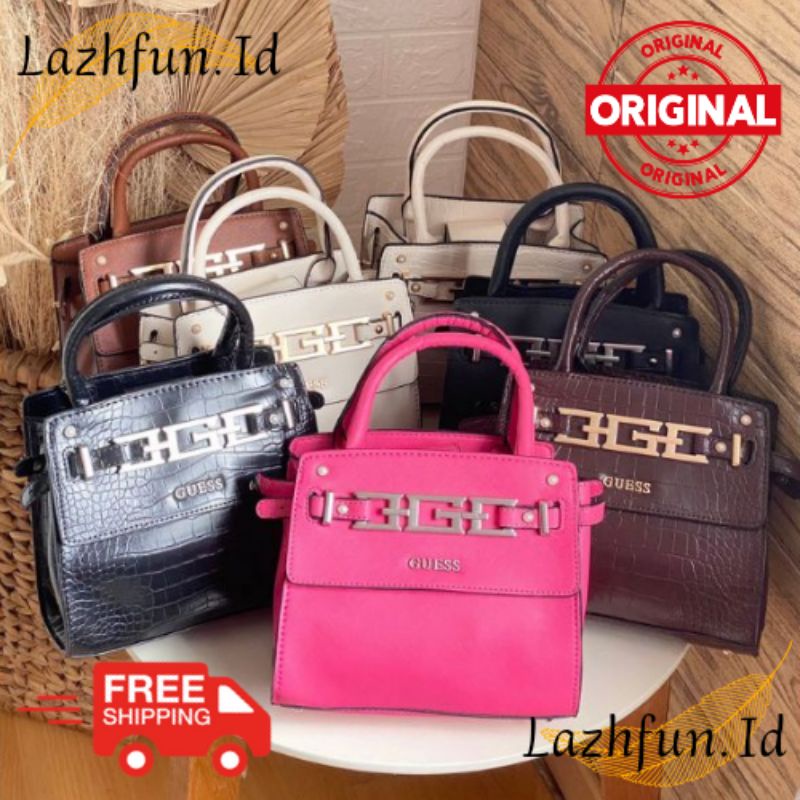 GS198 Tas Selempang Wanita GS Guess Slingbag Tas wanita Guess Terbaru Tas guess Original