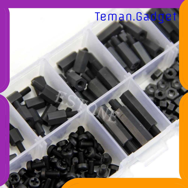 TG-DE255 XHHD Set Stand-off Spacer Kit Nylon M3 180 PCS - M3