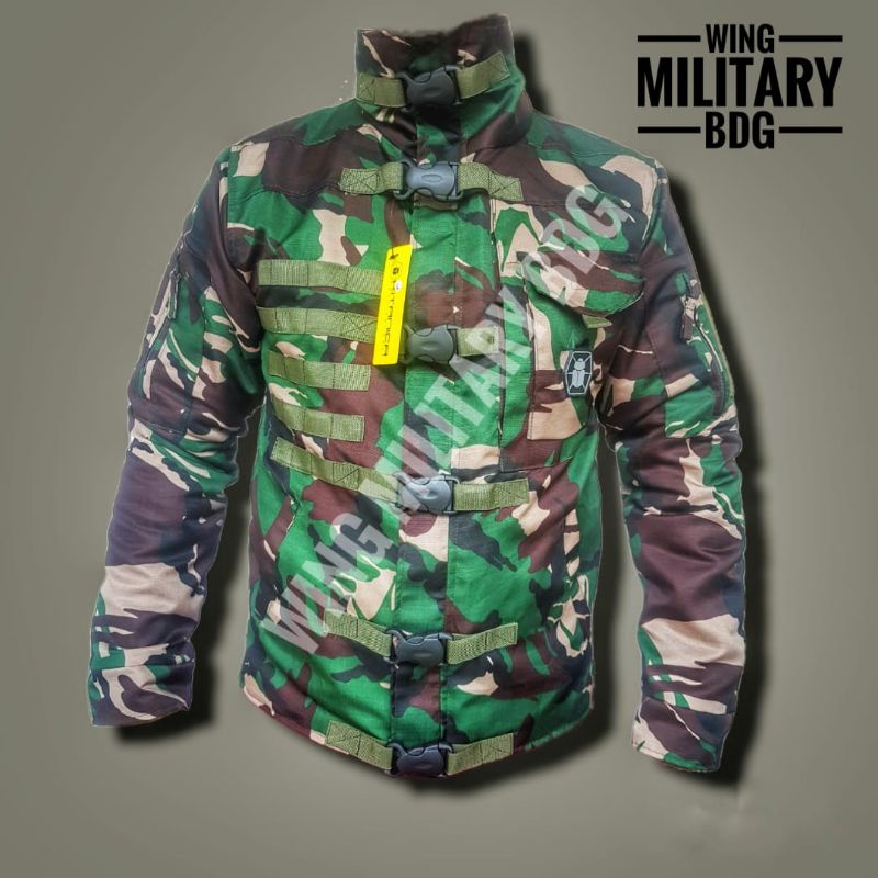 jaket tactical kitanica motif loreng watherprof