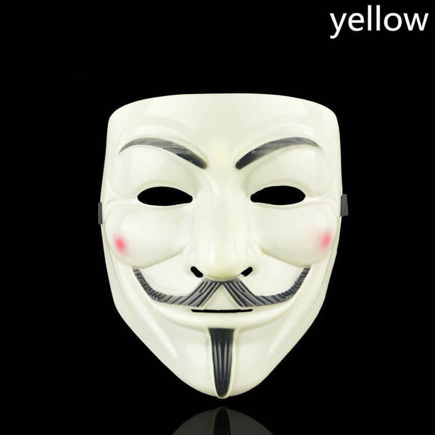 Vendetta Mask Topeng Vendeta Topeng Halloween Anonymous Topeng Seram