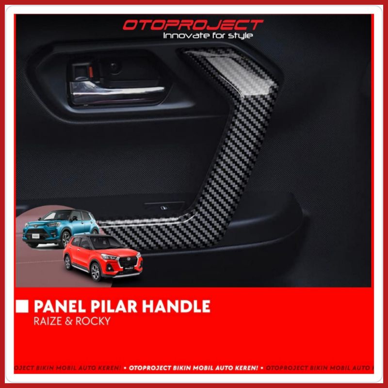 Panel Pilar Handle Pintu Depan Raize Rocky