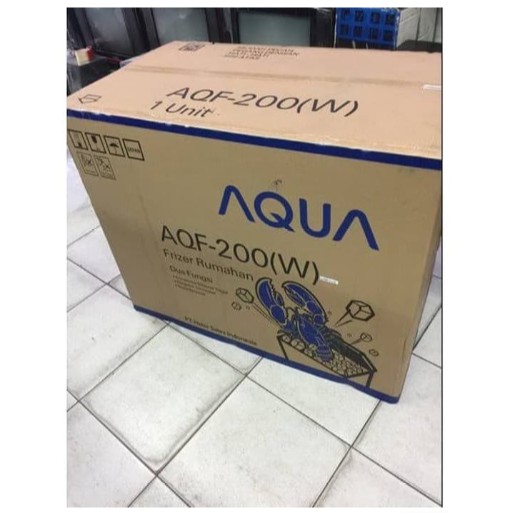 AQUA Chest Freezer / Box Freezer 200 Liter AQF-200 PROMO GARANSI RESMI