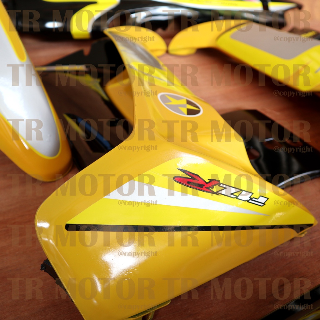 Cover Body Fizr F1zr Caltex Kuning Hitam Full Set Halus Cover Bodi Yamaha Fiz r