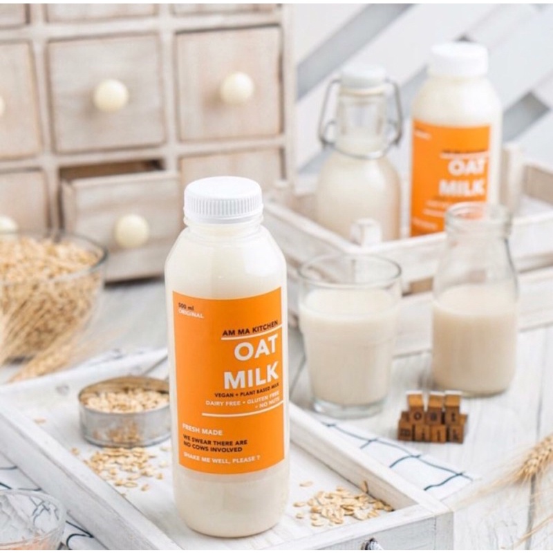 

Oat Milk Original ( Vegan Milk ) - Gluten Free - AM MA Kitchen