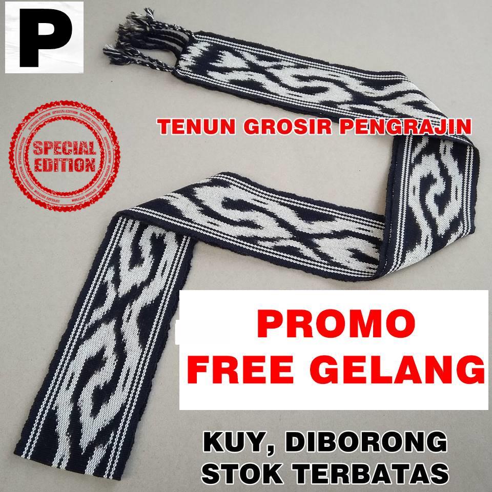 Ikat Kepala Tenun Etnik Motif Dayak Kalimantan Toraja Sumba Lombok Kain PROMO TERMURAH-P (Toraja)