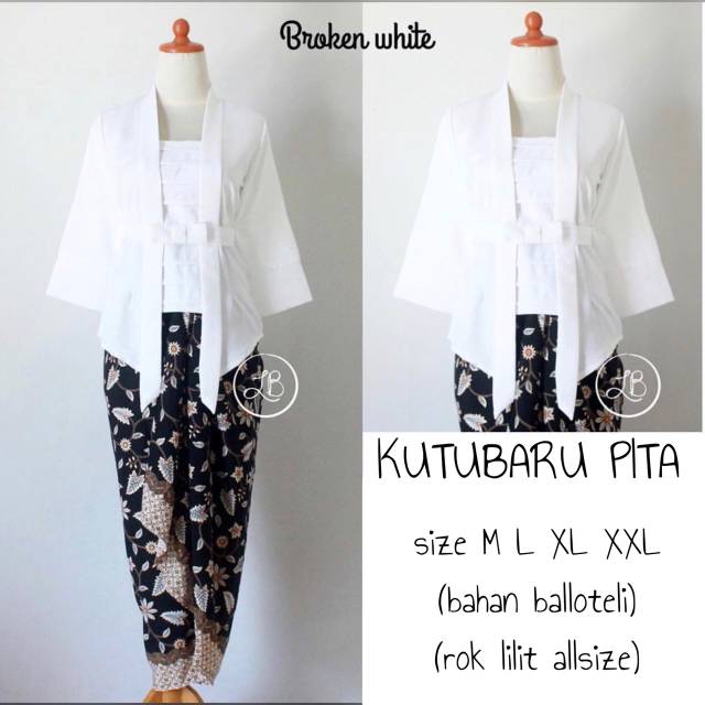 KEBAYA KUTUBARU PITA / KEBAYA MODERN / KEBAYA WISUDA