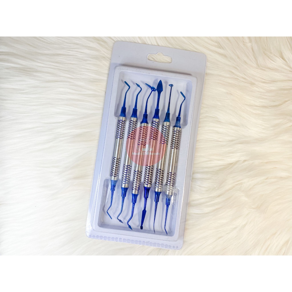 Instrumen Restorasi Plastis Filling Anti Lengket / Instrument Restorasi Teflon