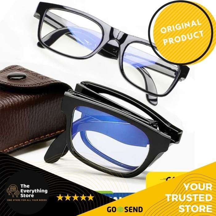 Kacamata Lipat Auto Fokus FREE Tempat Penyimpanan Power Vision