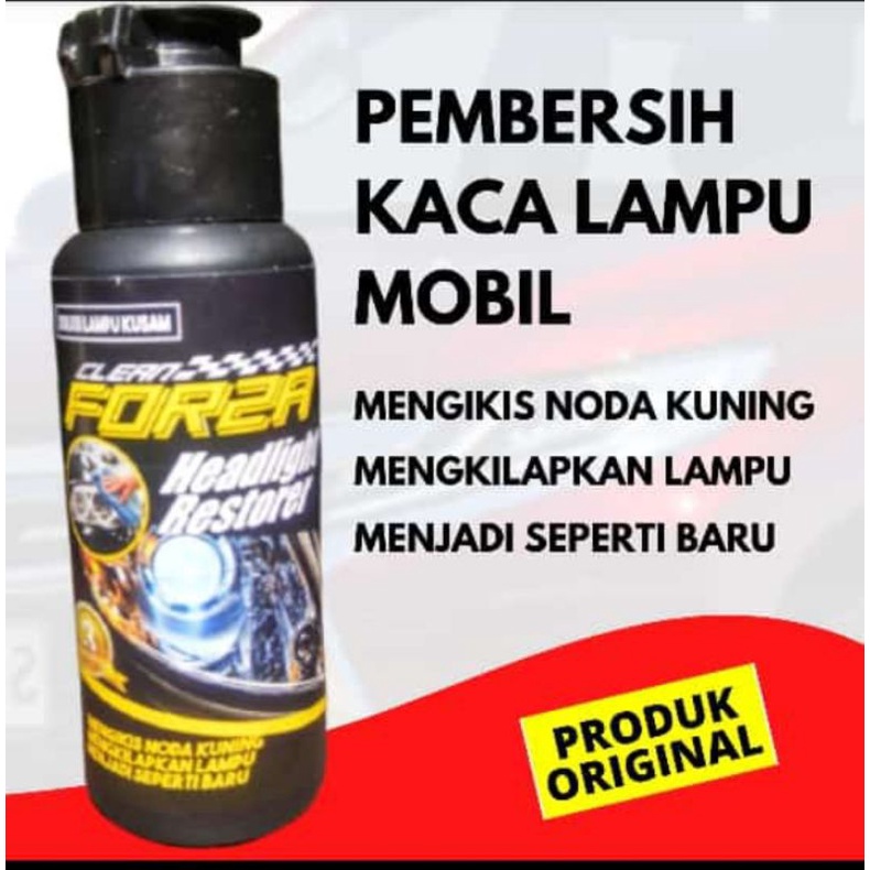 pembersih kaca lampu mobil