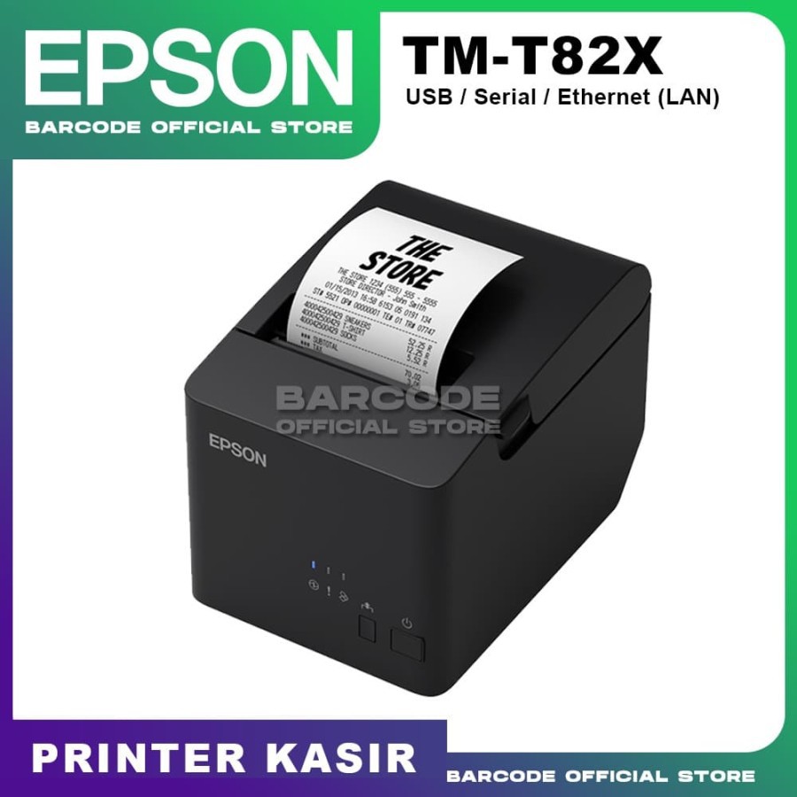 Jual Printer Pos Kasir Epson Tmt82x Struk Thermal Epson Tmt 82x Usb Tm T82x Lan Shopee 5114