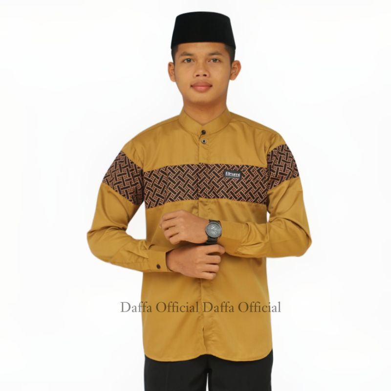 Jual BAJU MUSLIM LENGAN PANJANG ORIGINAL KUALITAS PREMIUM MOTIF KOBATA