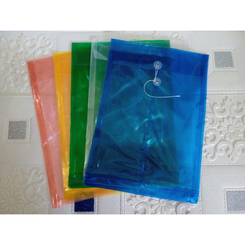 Map plastik tali (amplop plastik tali)