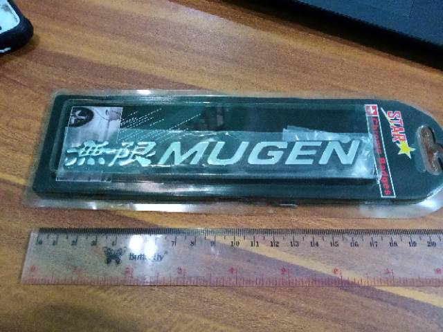 Emblem MUGEN Chrome - Chrome MugenPower Chrom