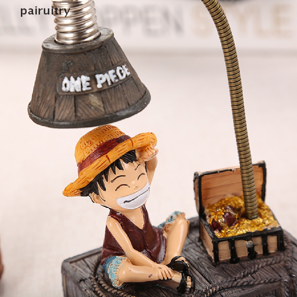 Mainan Lampu Meja LED Desain ONE PIECE Luffy Tony Untuk Kamar Anak