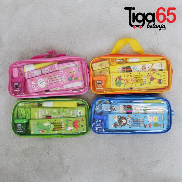 365 STATIONERY SET #40983 Buku &amp; Alat Tulis Anak / Karakter Fancy Gambar Lucu