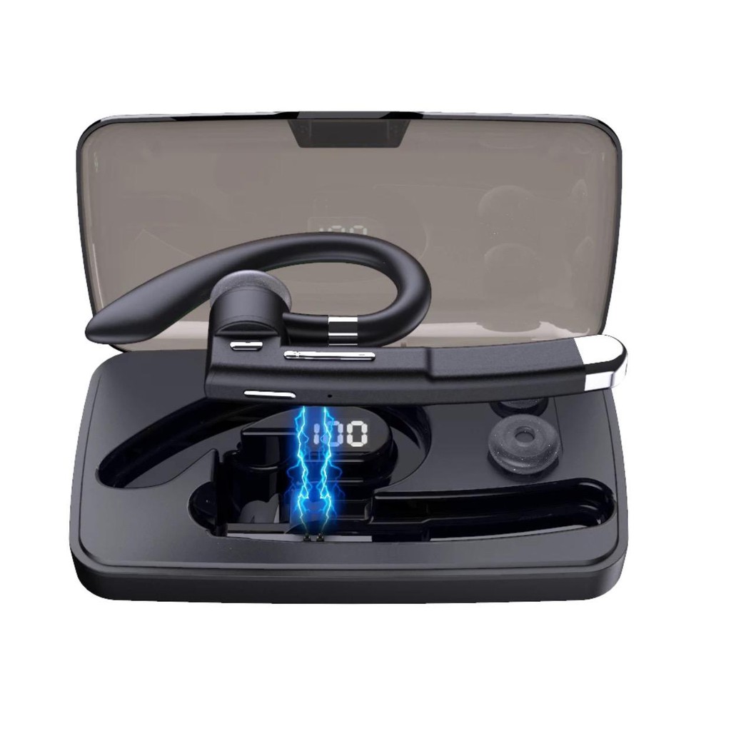 Handset Bluetooth Wireless  YYK-520 Earphone Waterproof With Mic &amp; Case Charger 500mAh