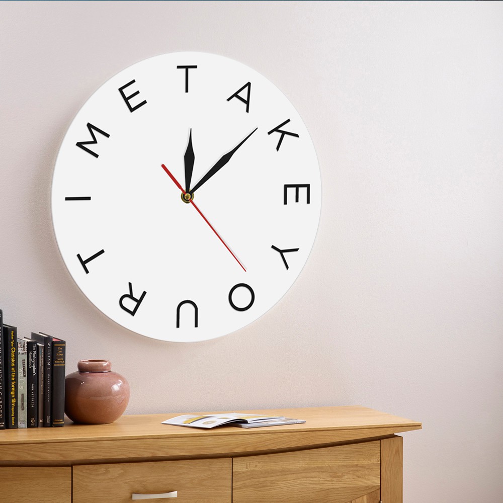 Take Your Time Modern Motto Swiss Scandinavian Minimal Art Wall Take Your Time Modern Motto Swiss Scandinavian Minimal Art Wall