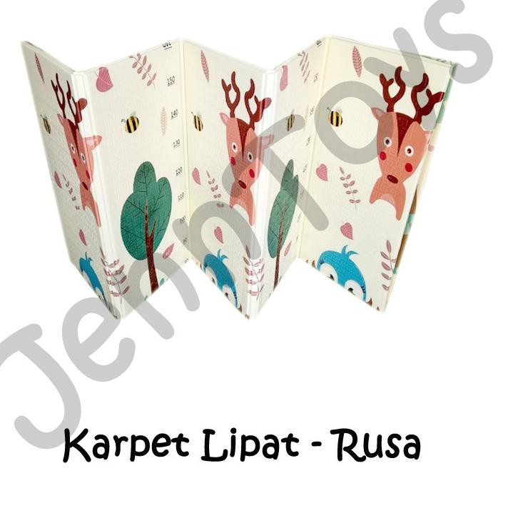 D8NQ JennToys - Playmat Matras Alas Lantai Evamatic BARU - Karpet Lipat Evamat  □