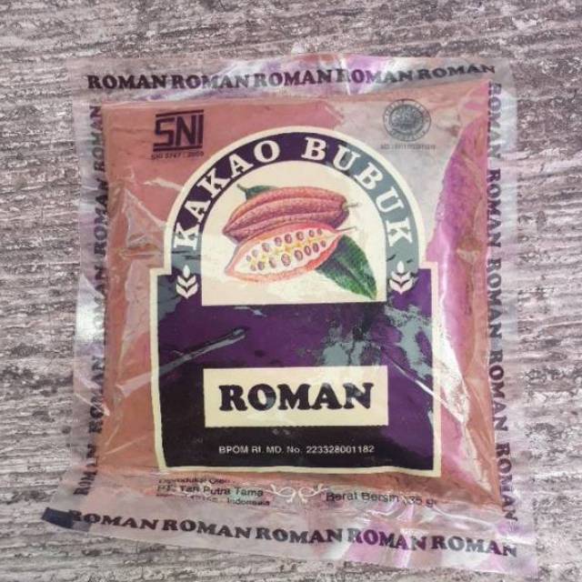 Roman Kakao Bubuk 35gr / Coklat Bubuk Roman / Roman Coacoa Powder / Coklat Bubuk